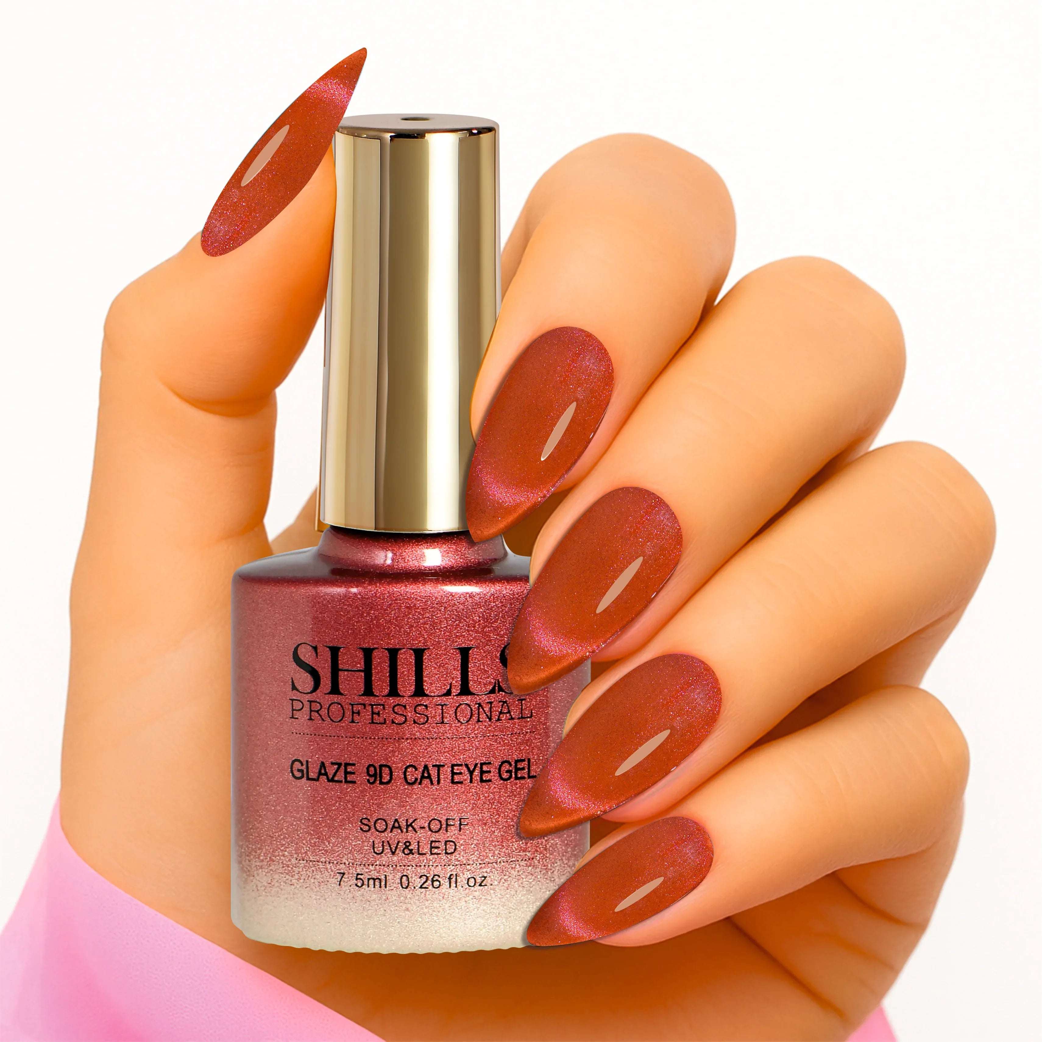 Glaze 9D CAT EYE GEL POLISH - Shills Professional