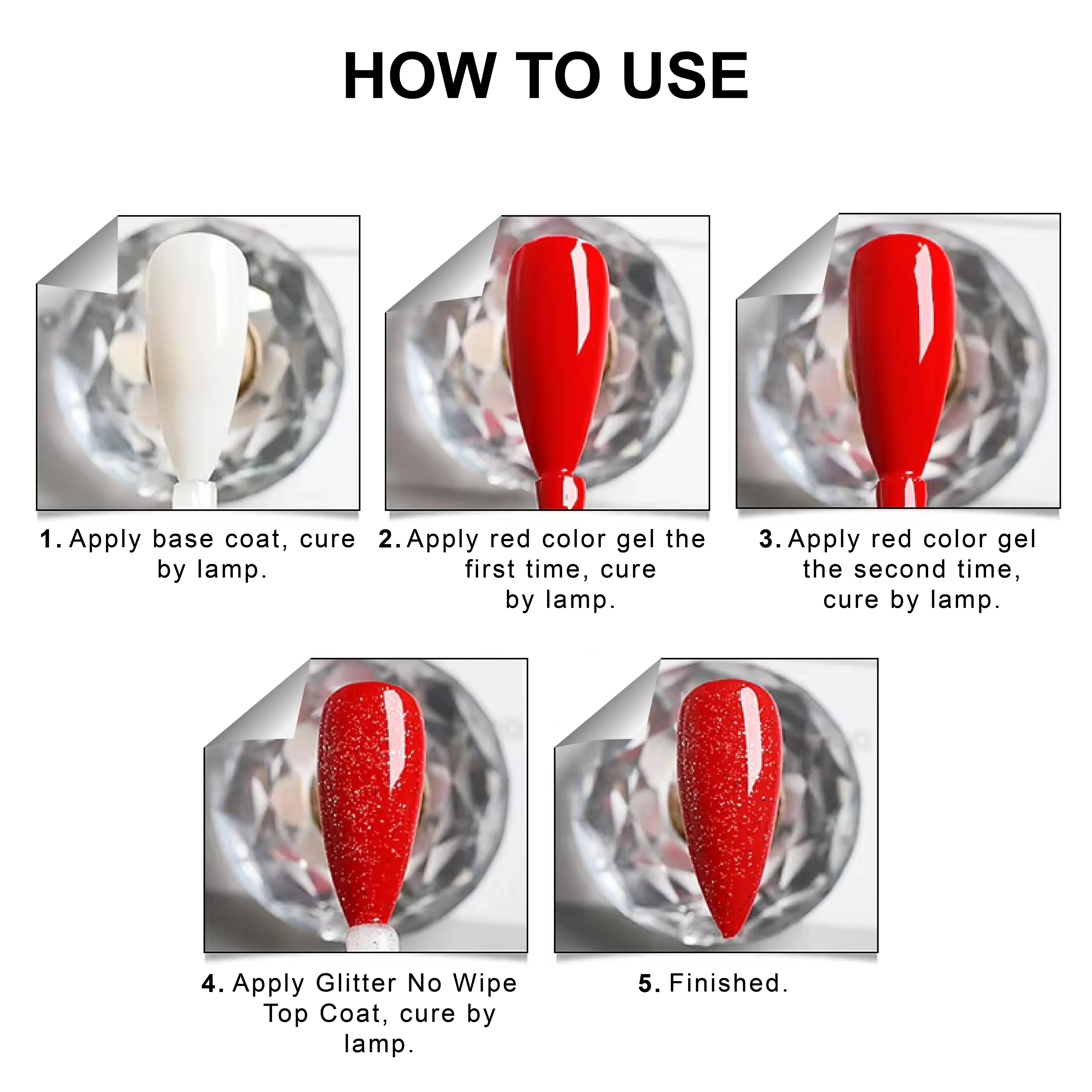 Glitter Top Coat - Shills Professional