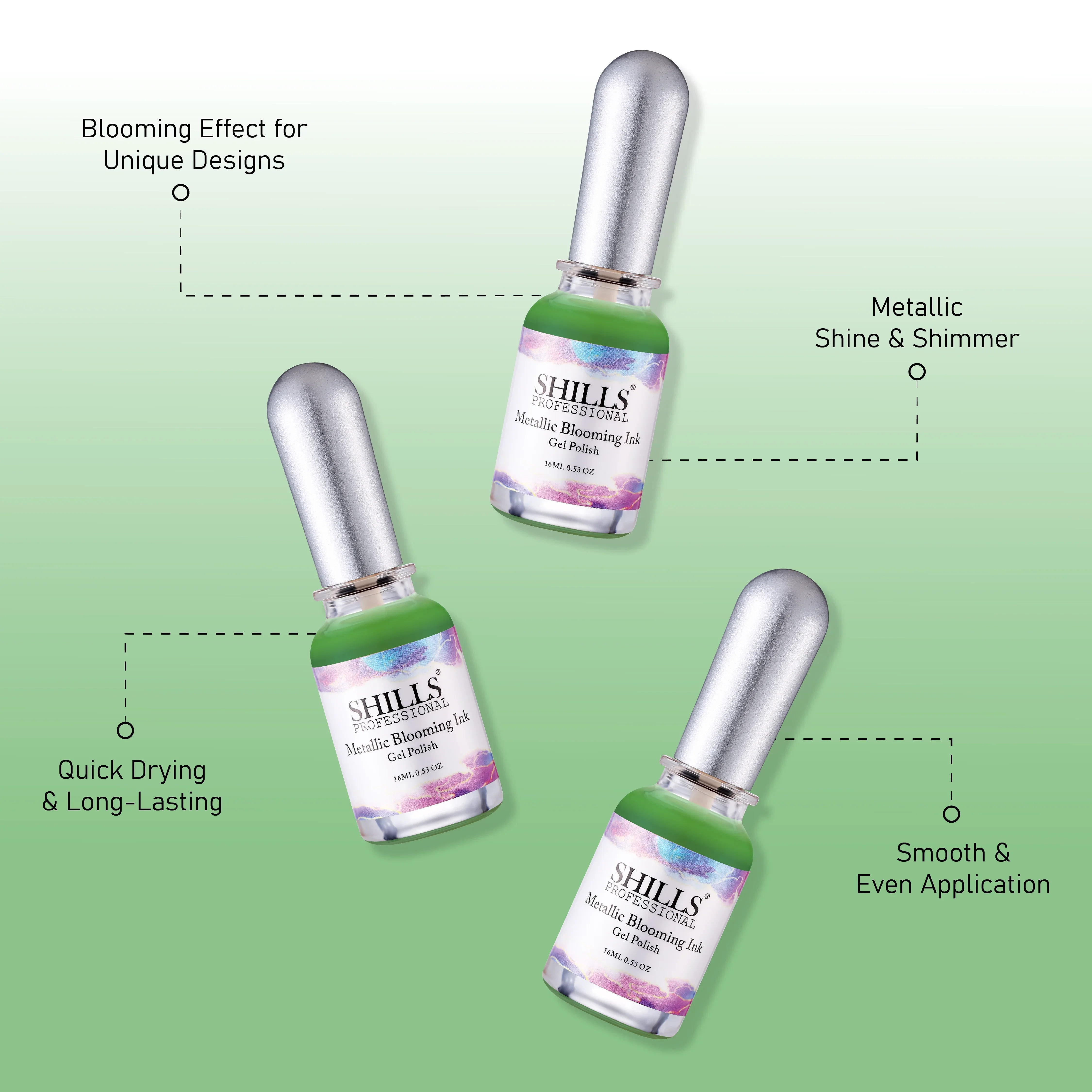 Metallic Blooming Ink - Shills Professional