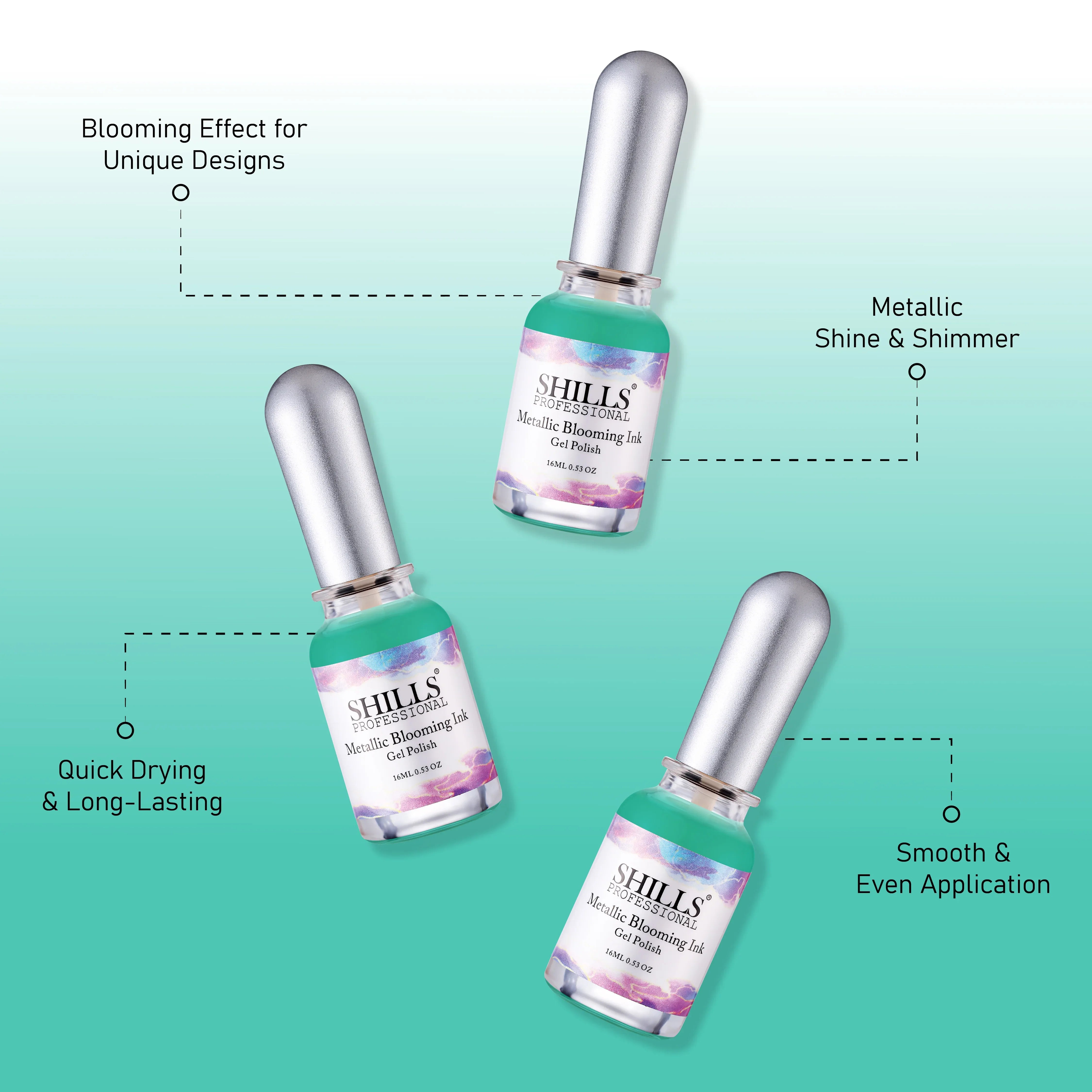 Metallic Blooming Ink - Shills Professional