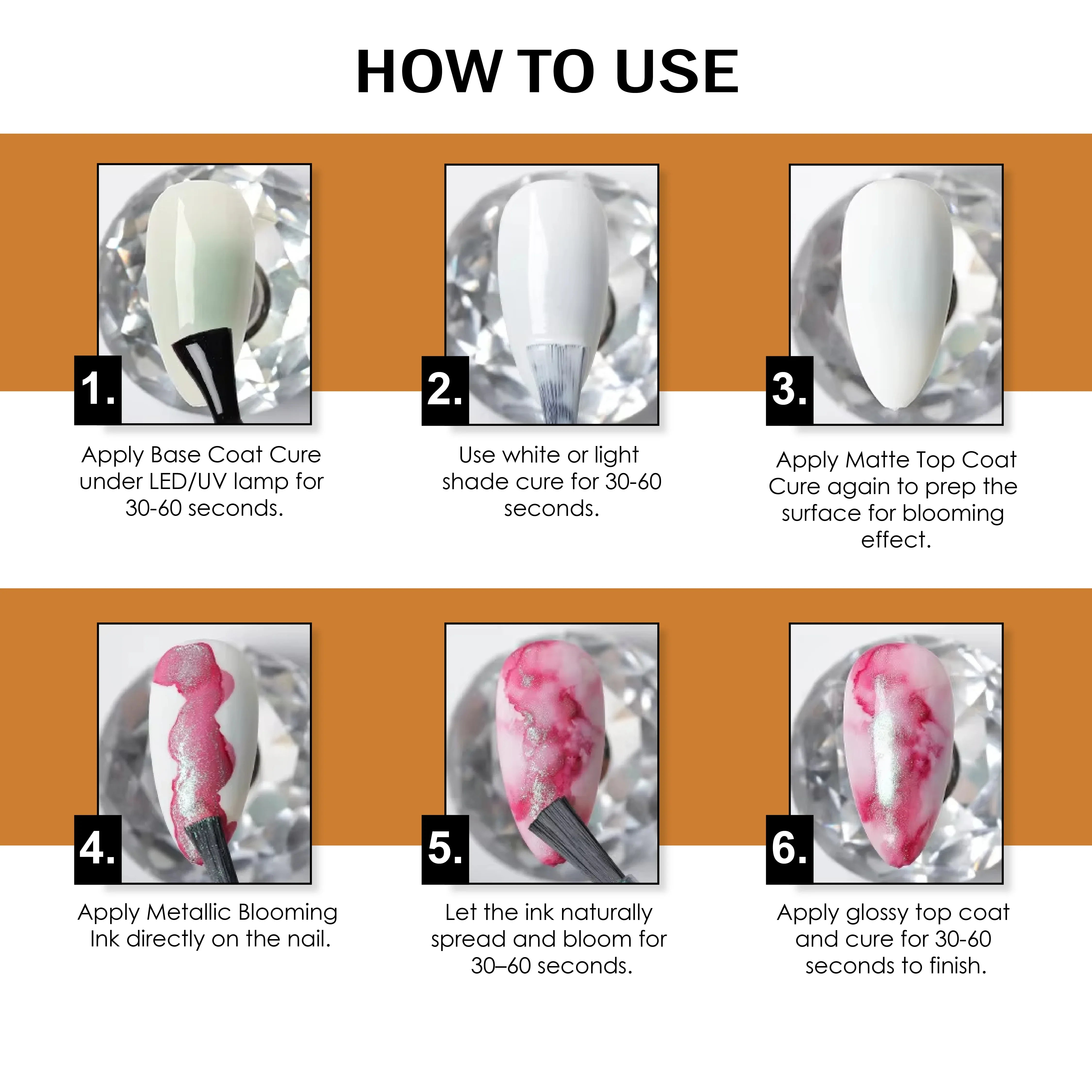 Metallic Blooming Ink - Shills Professional