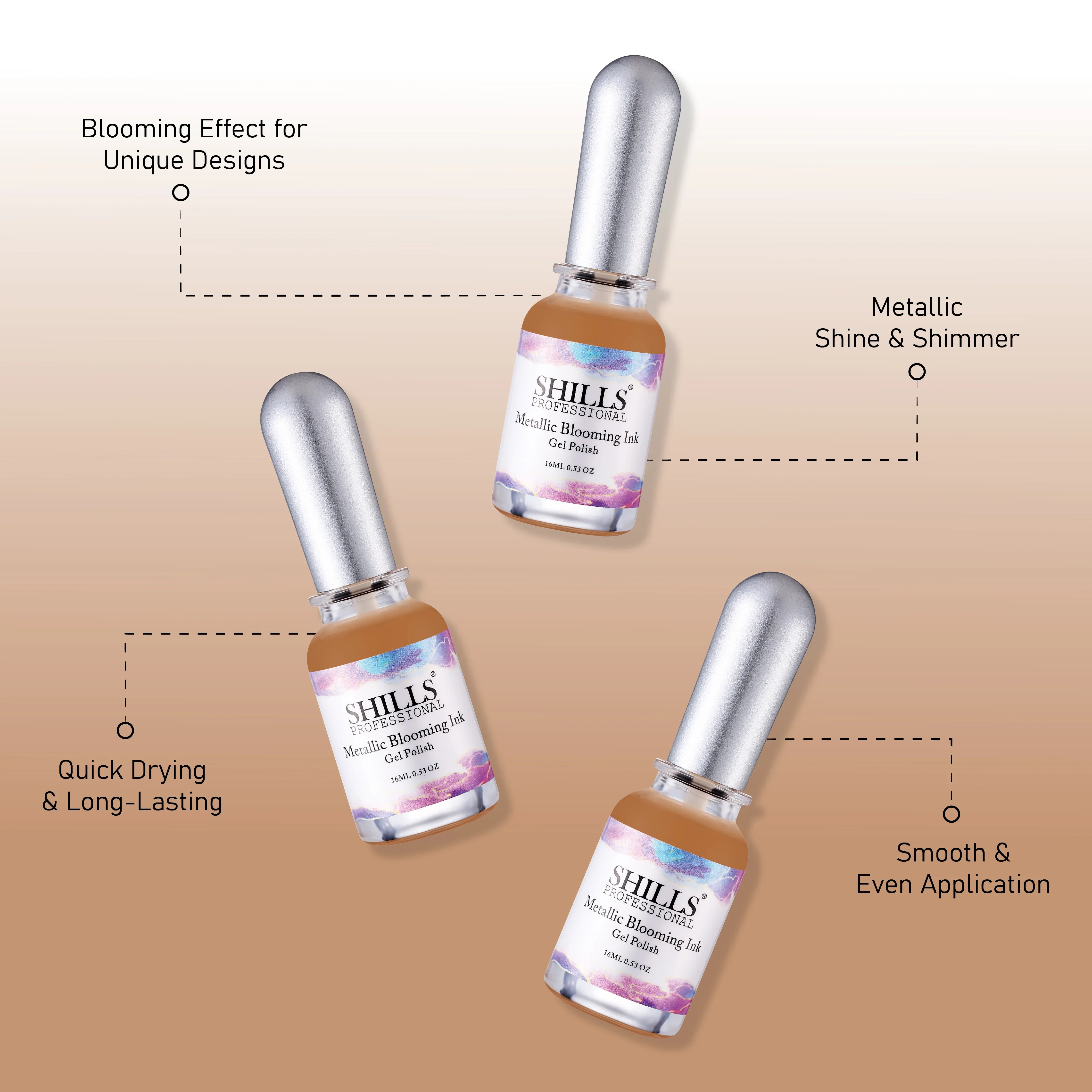 Metallic Blooming Ink - Shills Professional