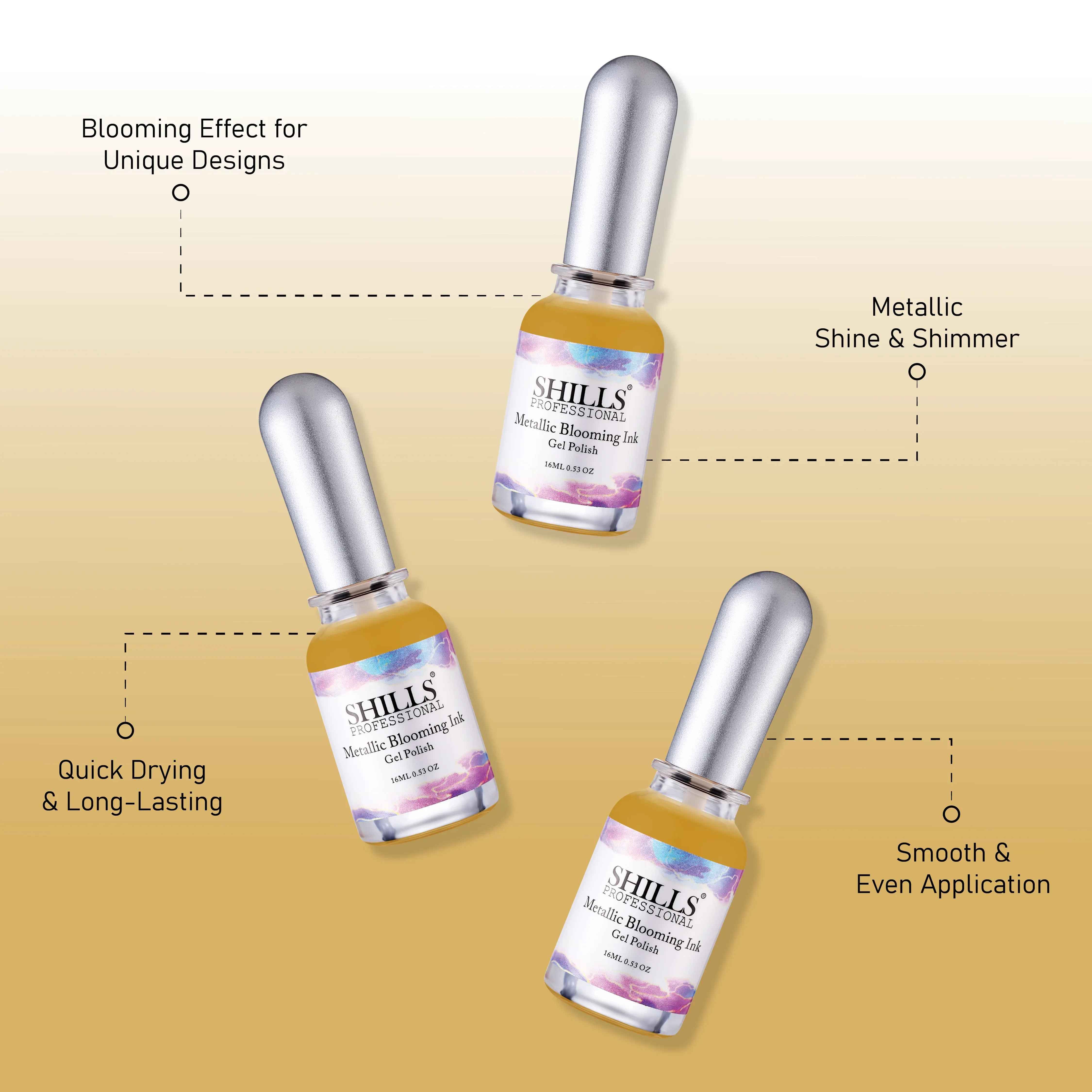 Metallic Blooming Ink - Shills Professional
