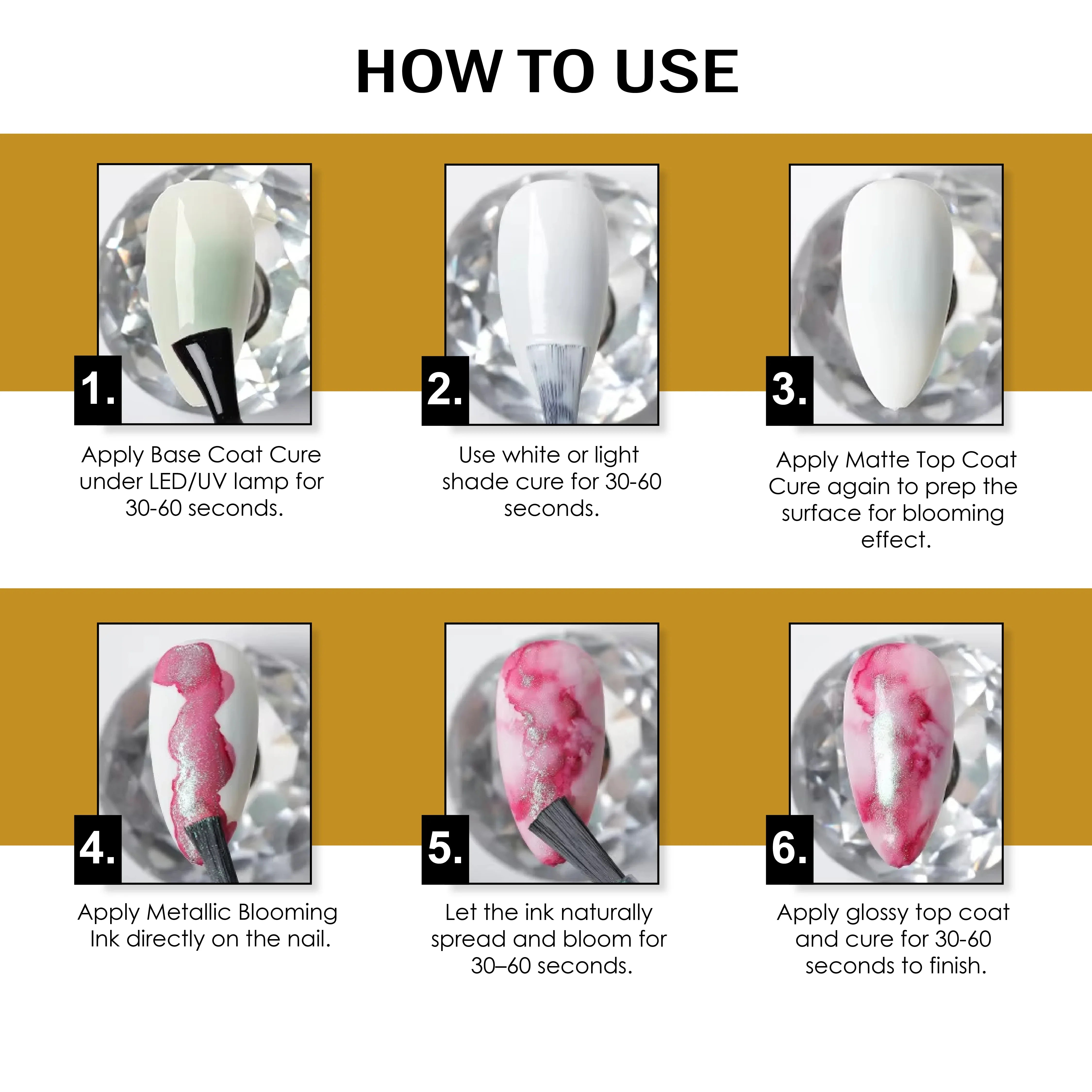Metallic Blooming Ink - Shills Professional