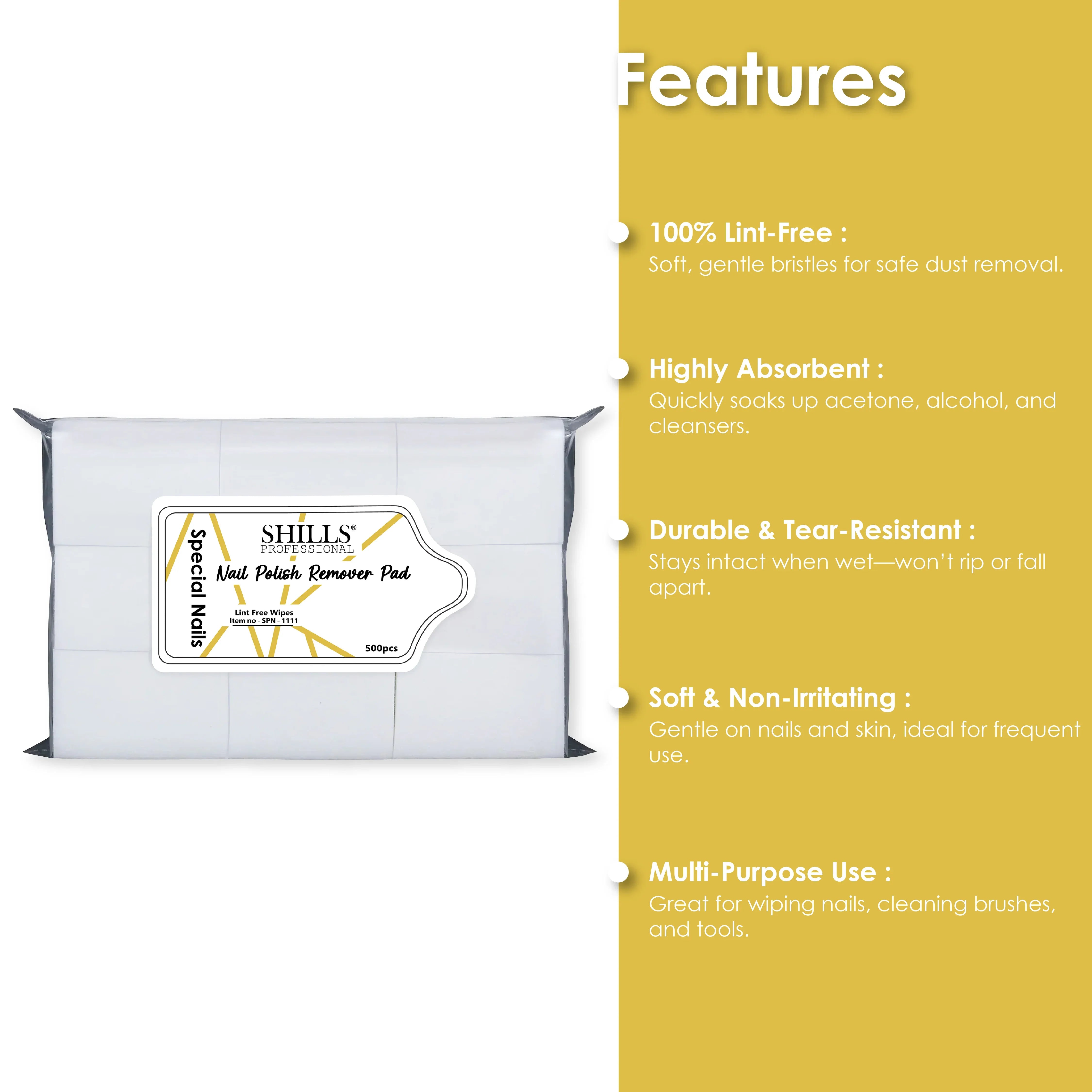 Lint Free Wipes - Shills Professional