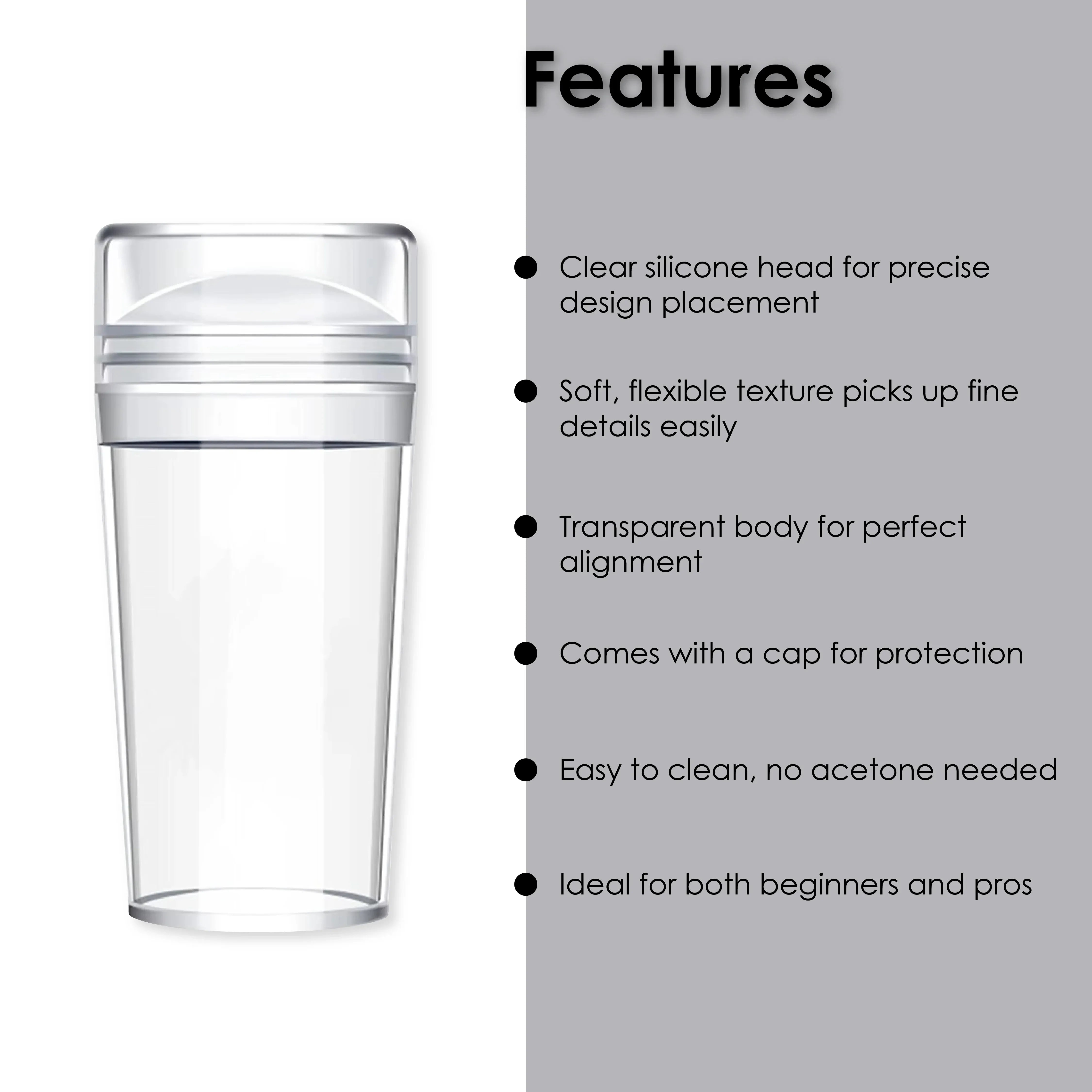 Nail Stamper (Transparent) - Shills Professional