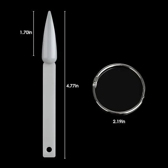 NAIL STAND Pop Stick Stiletto Natural - Shills Professional