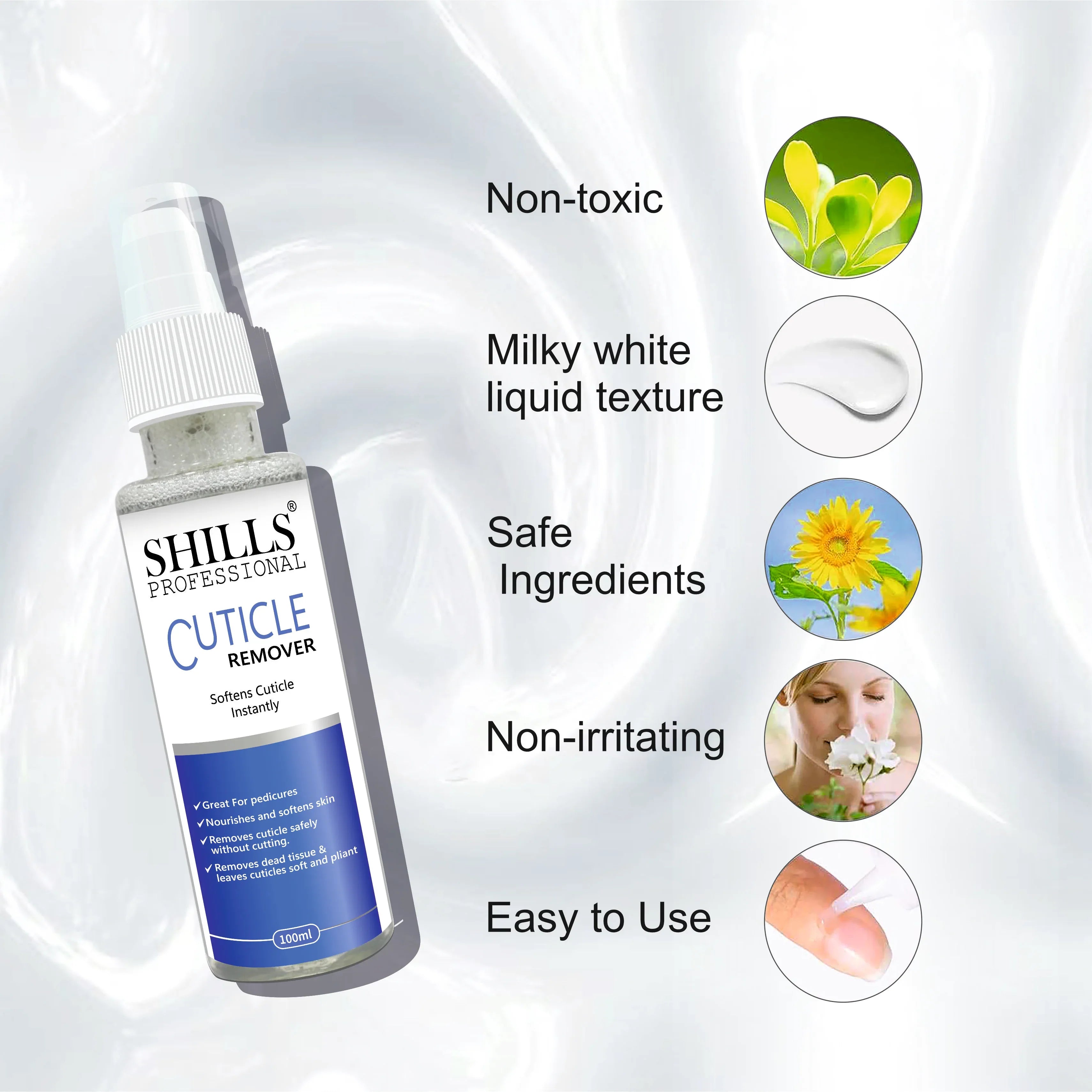 Cuticle Remover 100ML - Shills Professional