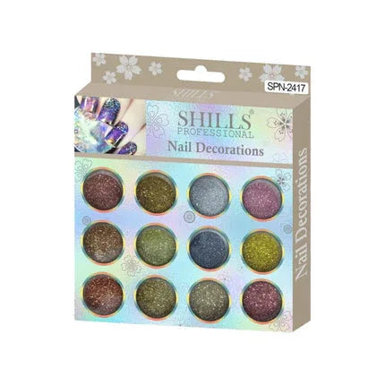 Nail Decorations Glitter Mermid - Shills Professional