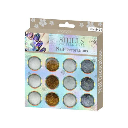 Nail Decorations Glitter Mermid - Shills Professional