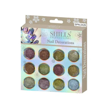 Nail Decorations Glitter Mermid - Shills Professional