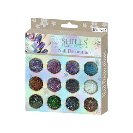 Nail Decorations Glitter Mermid - Shills Professional