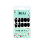 Glossy Solid Color Nails Oval(SPN501-SPN526) - Shills Professional