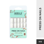 Glossy Solid Color Nails Oval(SPN501-SPN526) - Shills Professional