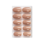 Glossy Solid Color Nails Oval(SPN501-SPN526) - Shills Professional