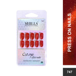 Cat Eye Effect Nails Oval(SPN747-SPN752) - Shills Professional