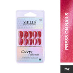 Cat Eye Effect Nails Oval(SPN747-SPN752) - Shills Professional