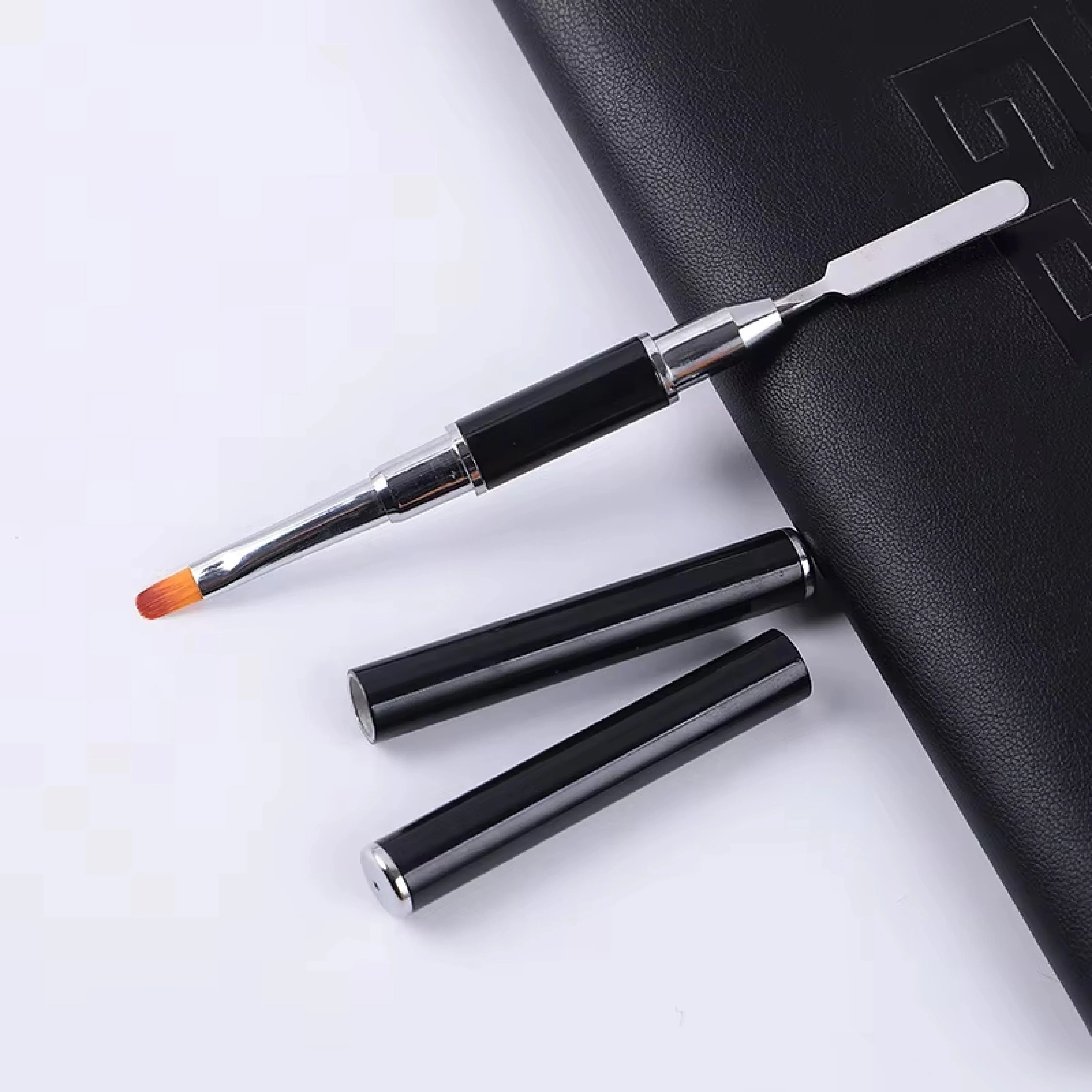 2-in-1 Poly Gel Nail Art Brush - Shills Professional