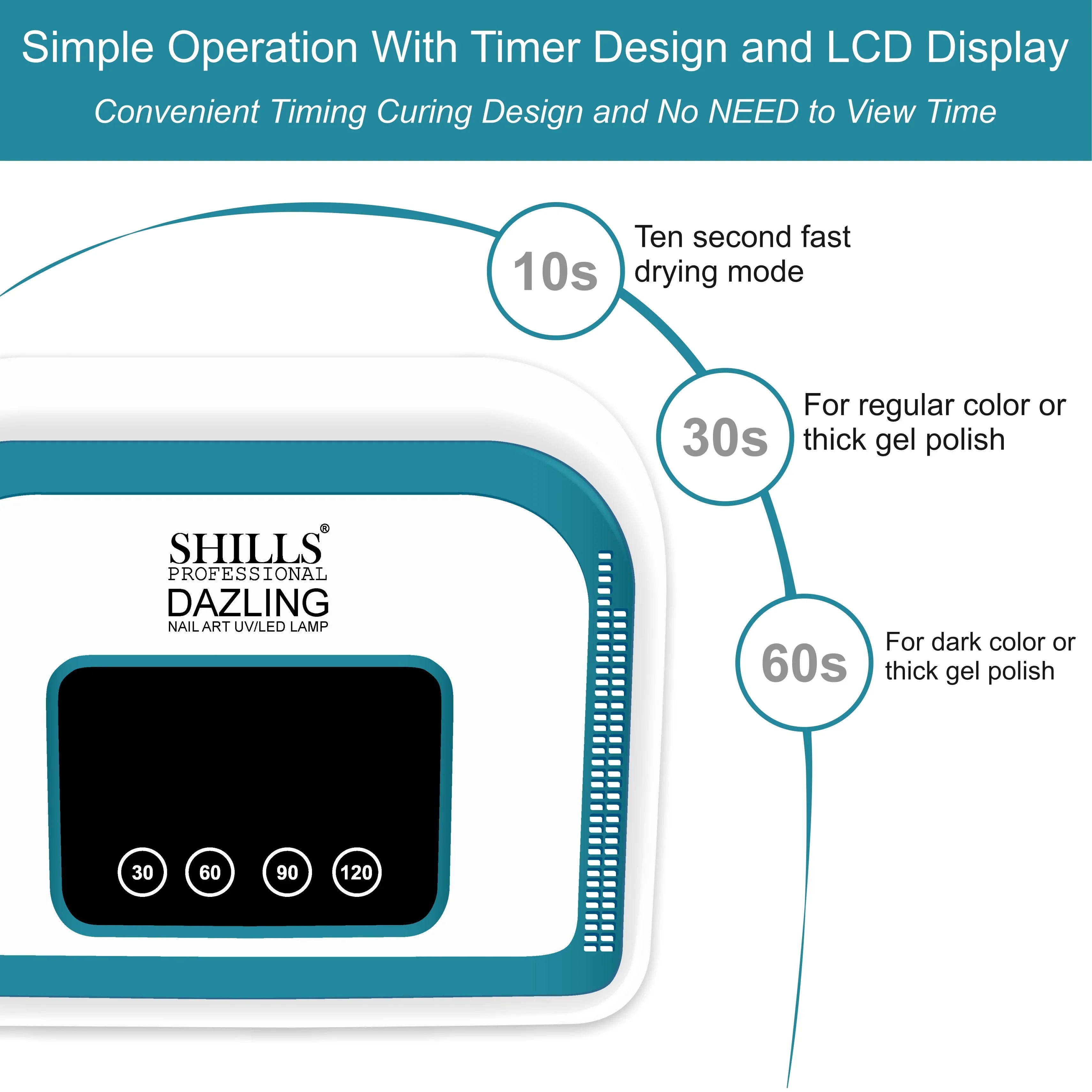 Dazling Nail Art Uv/Led Lamp - Shills Professional