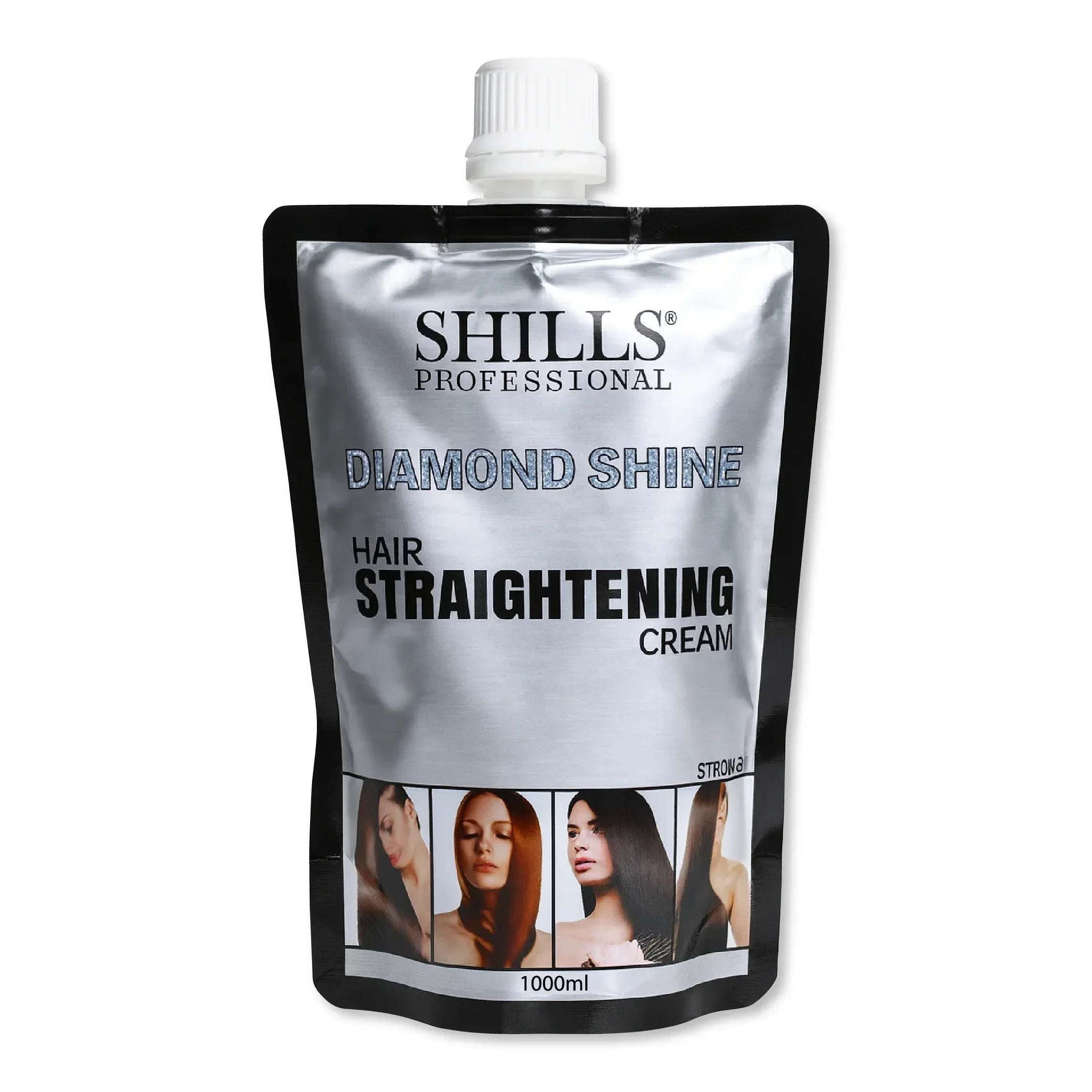 Diamond Shine Hair Straightening Cream (Strong) - Shills Professional