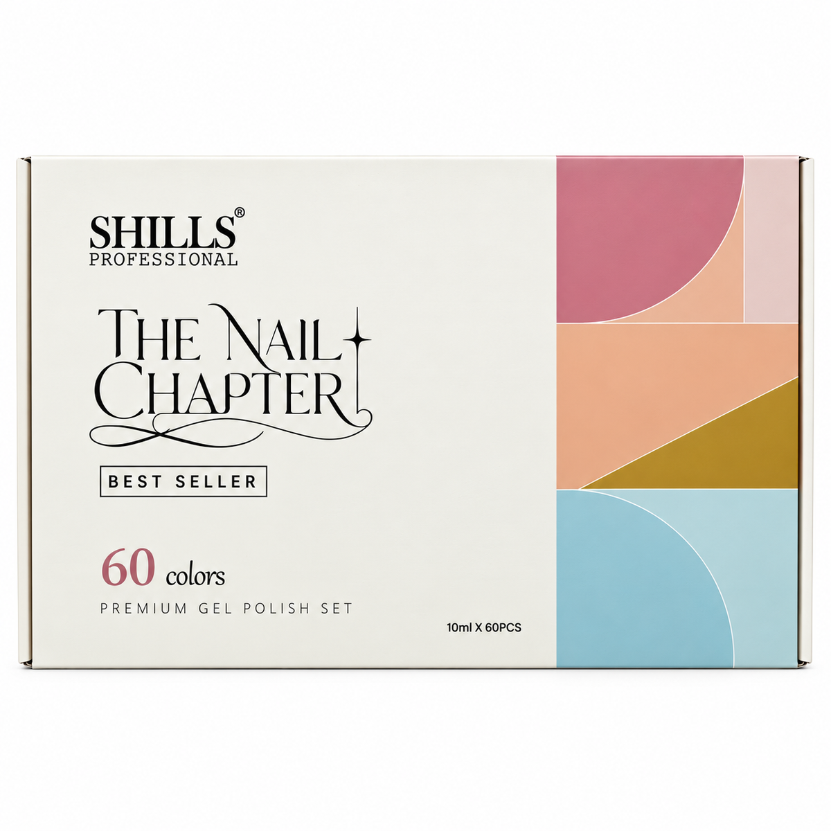 the nail chapter 60pcs gel polish set