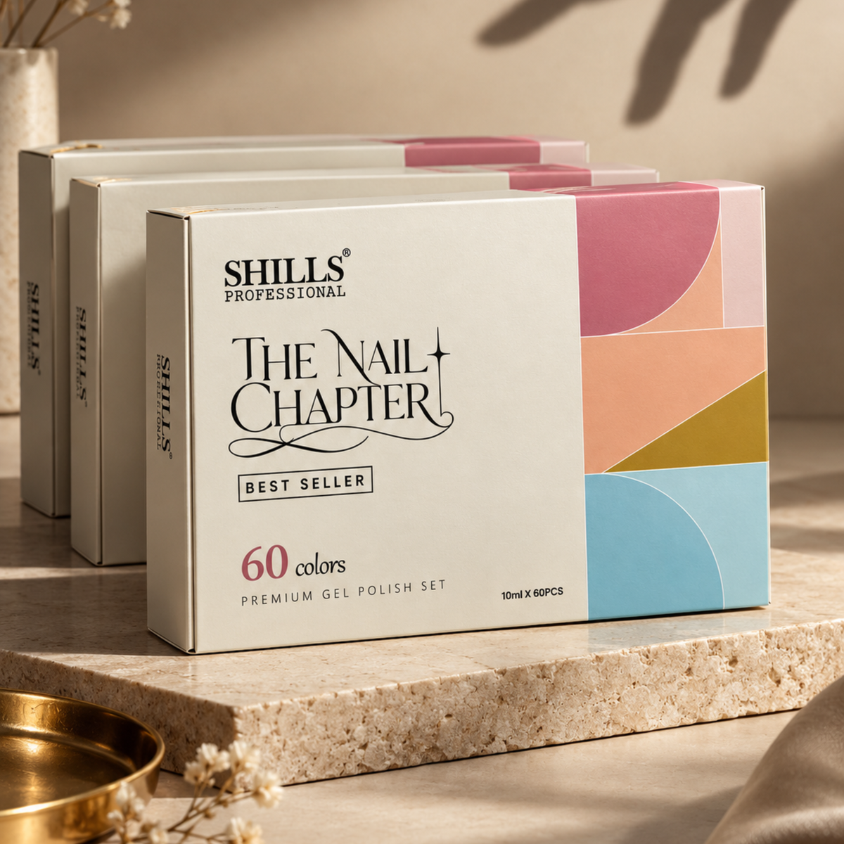 the nail chapter 60pcs gel polish set