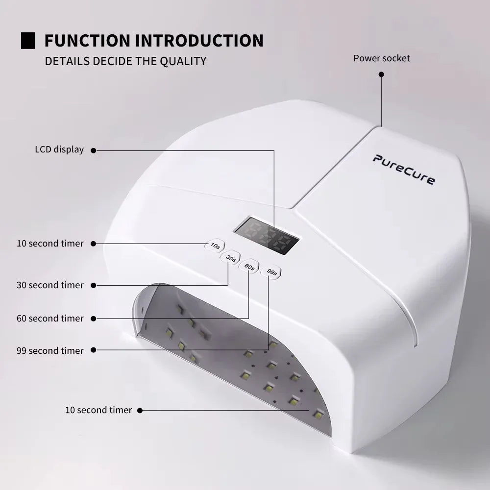PureCure UV/LED Nail Lamp - Shills Professional