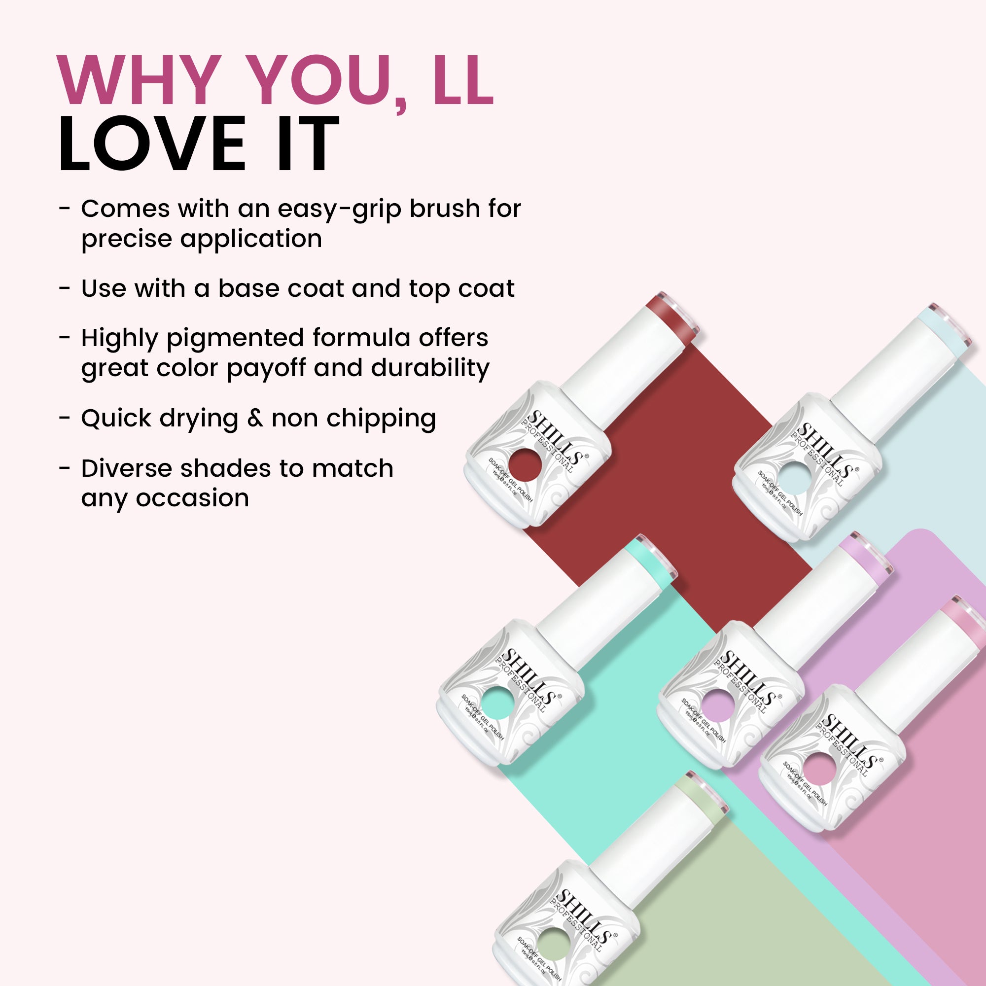 Gel Nail Polish - Shills Professional