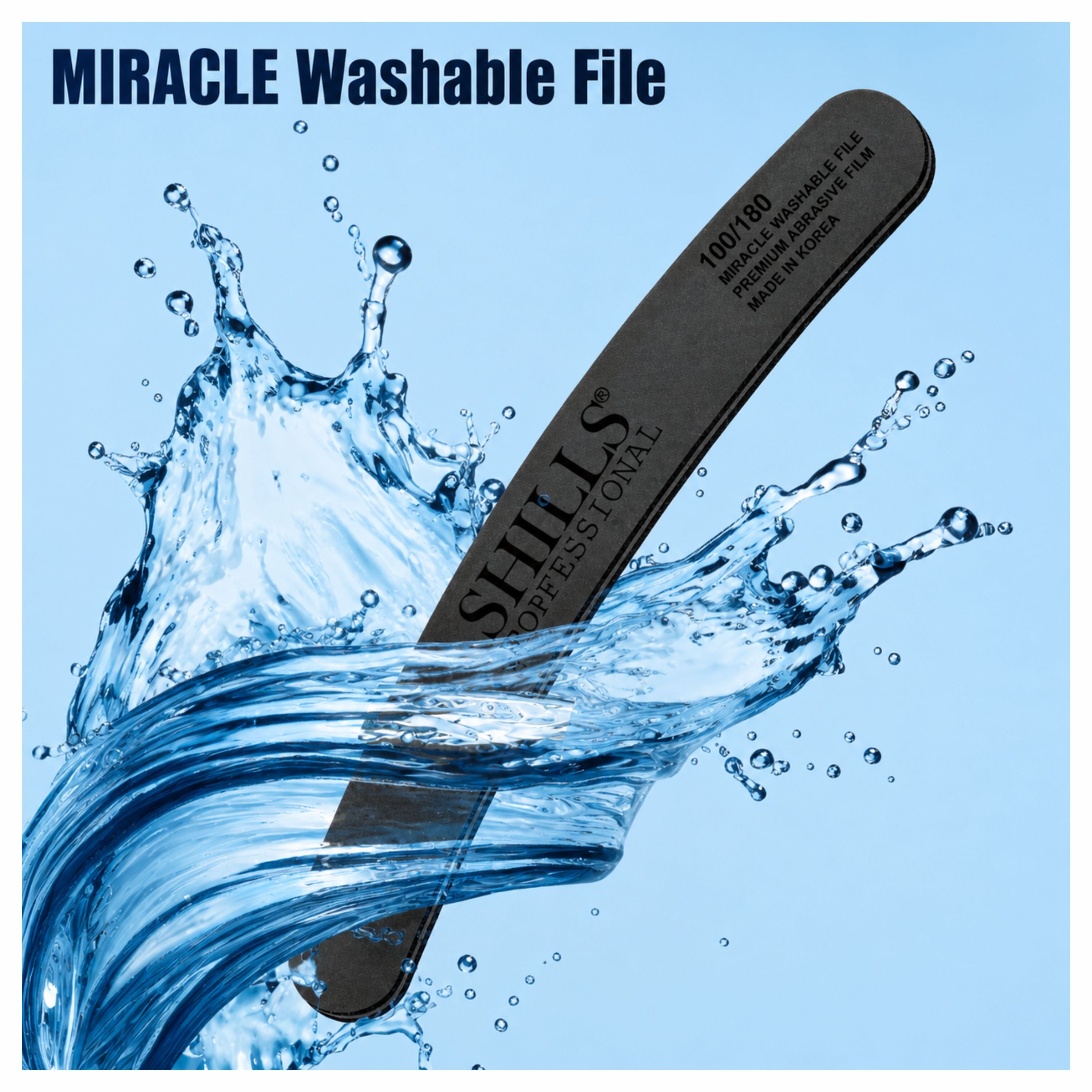 Nail Care File and Buffer Set for Home & Salon Use