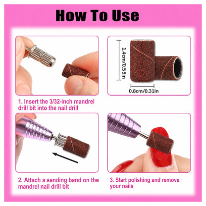 PURPLE SANDING BITS PPL