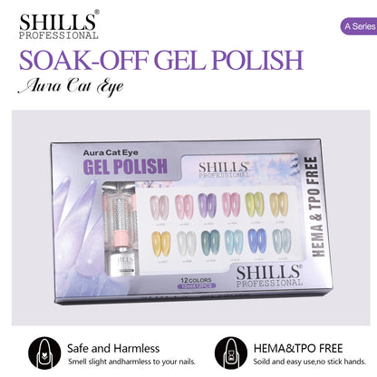 AURA CAT EYE GEL POLISH SET