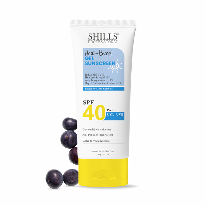 Shills Acai-Burst Gel Sunscreen SPF 40 PA+++