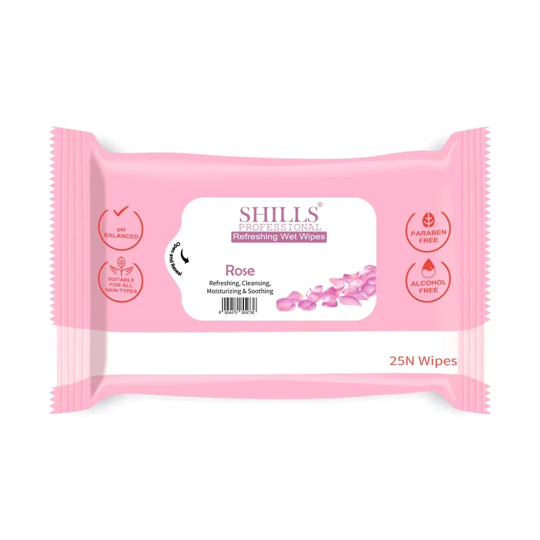 Wet Wipes Rose - Shills Professional