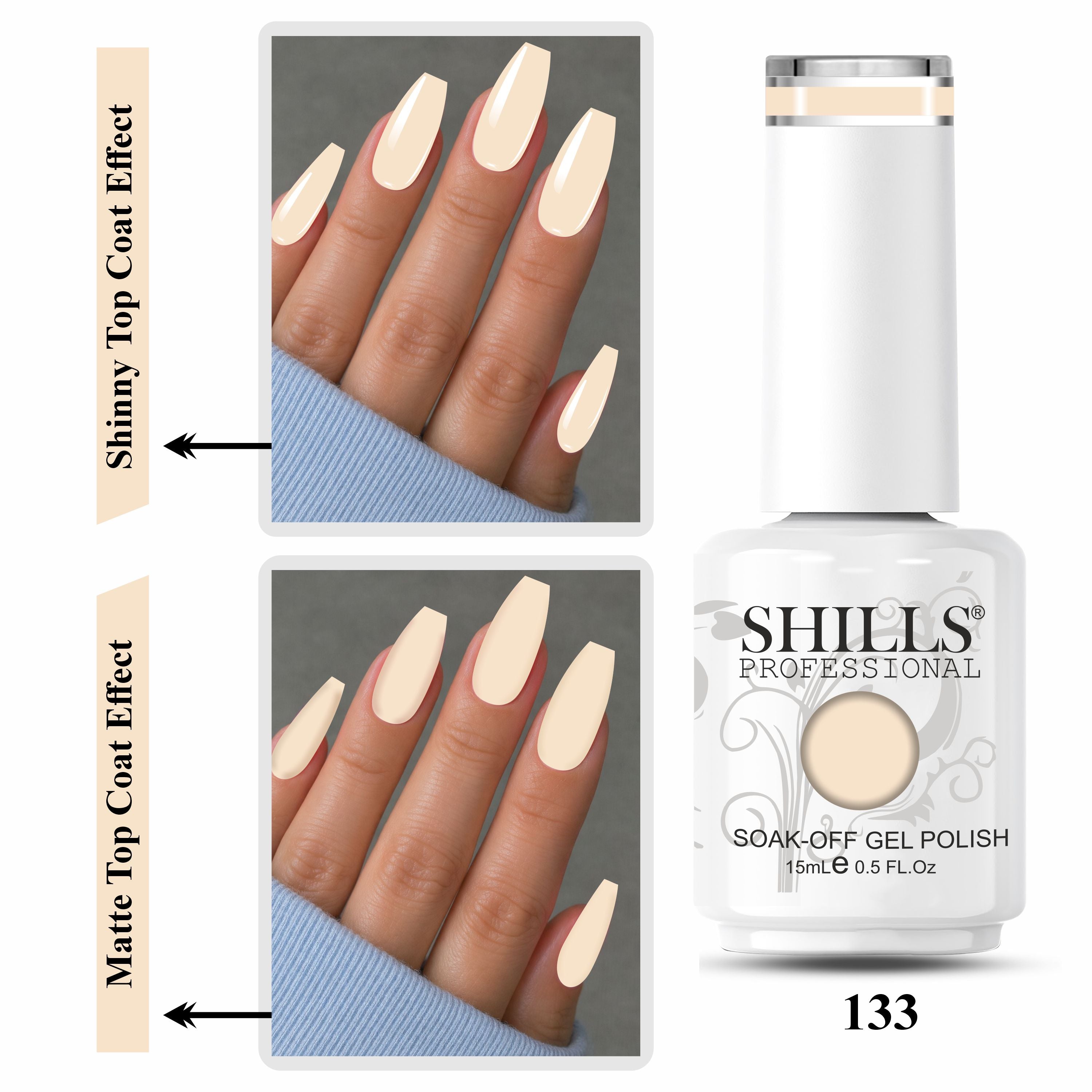 SHILLS PROFESSIONAL UV/LED Nail Polish 15ml
