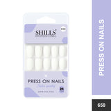 Matte Solid Color Nails Oval(SPN657-SPN666) - Shills Professional