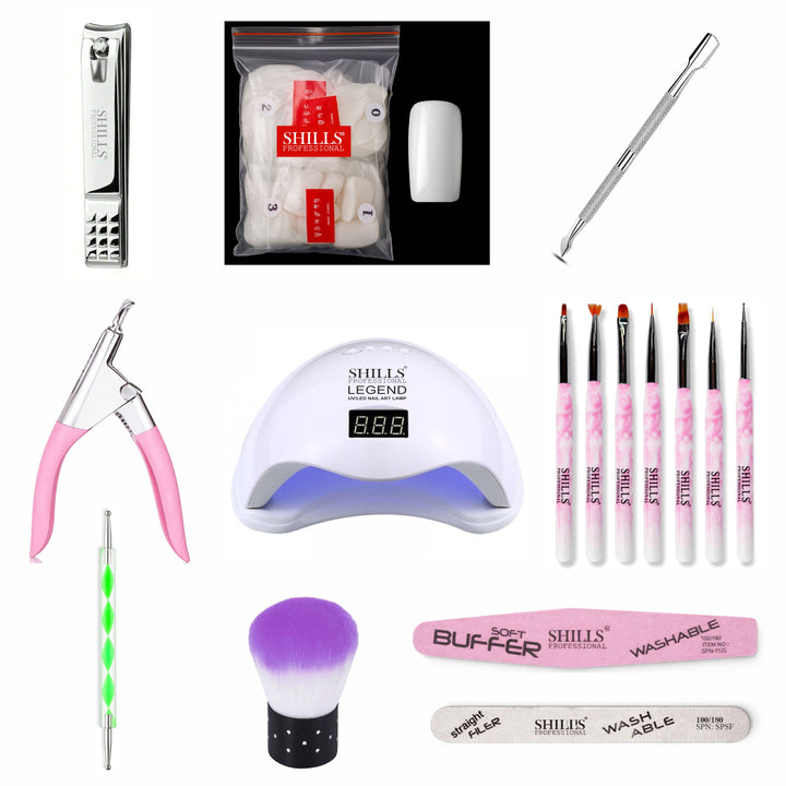 Beginner Friendly Nail Art Kit for Home & Salon Use