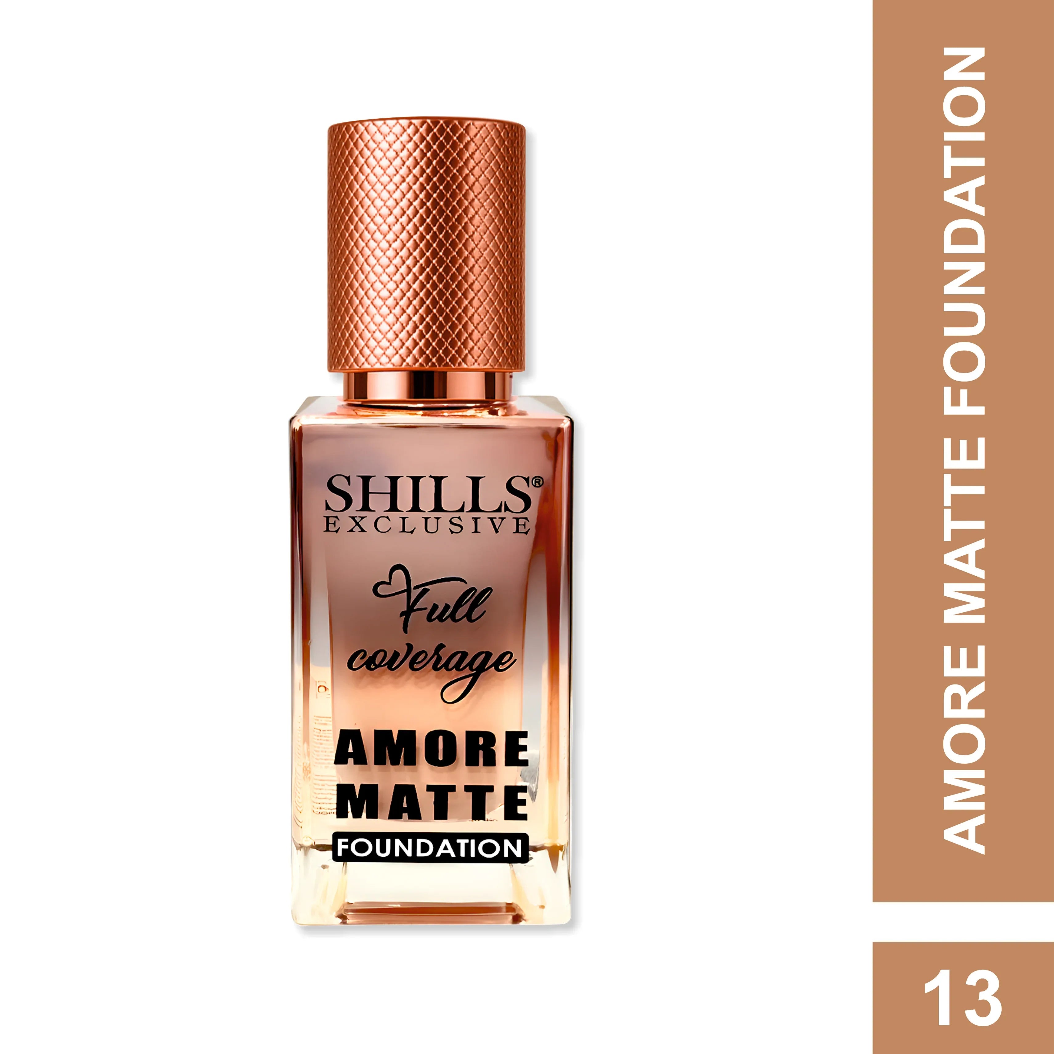 Full Coverage Amore Matte Foundation - Shills Professional
