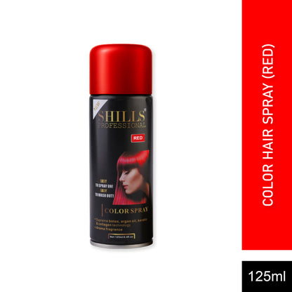Color Hair Spray - Red RED