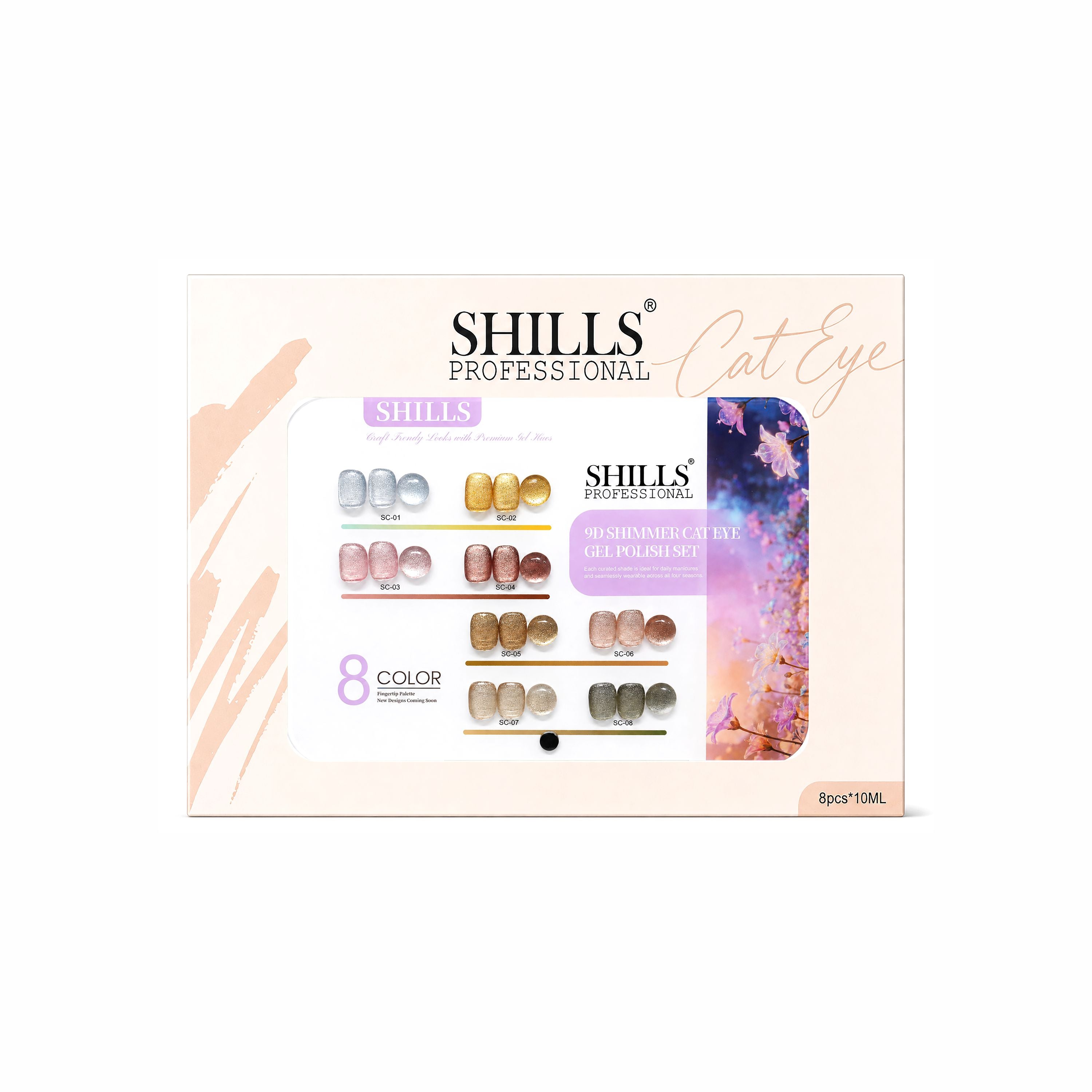 9D Shimmer Cat Eye Gel Polish Set