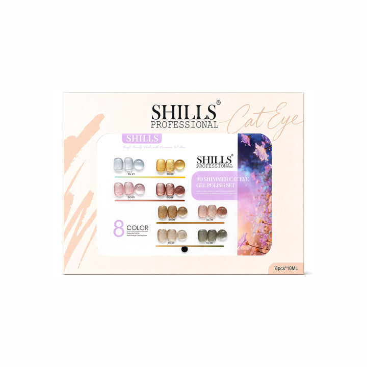 9D Shimmer Cat Eye Gel Polish Set