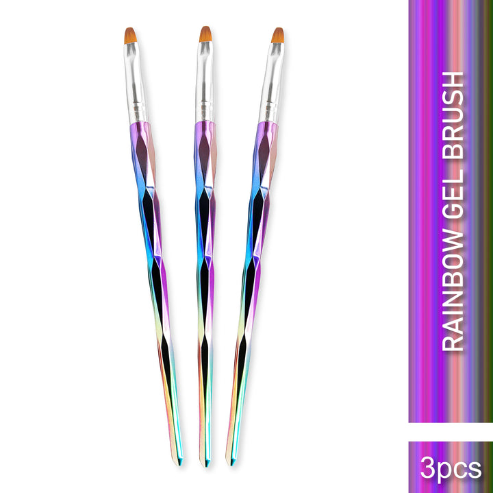 Nail Metal Rainbow Brush - Shills Professional