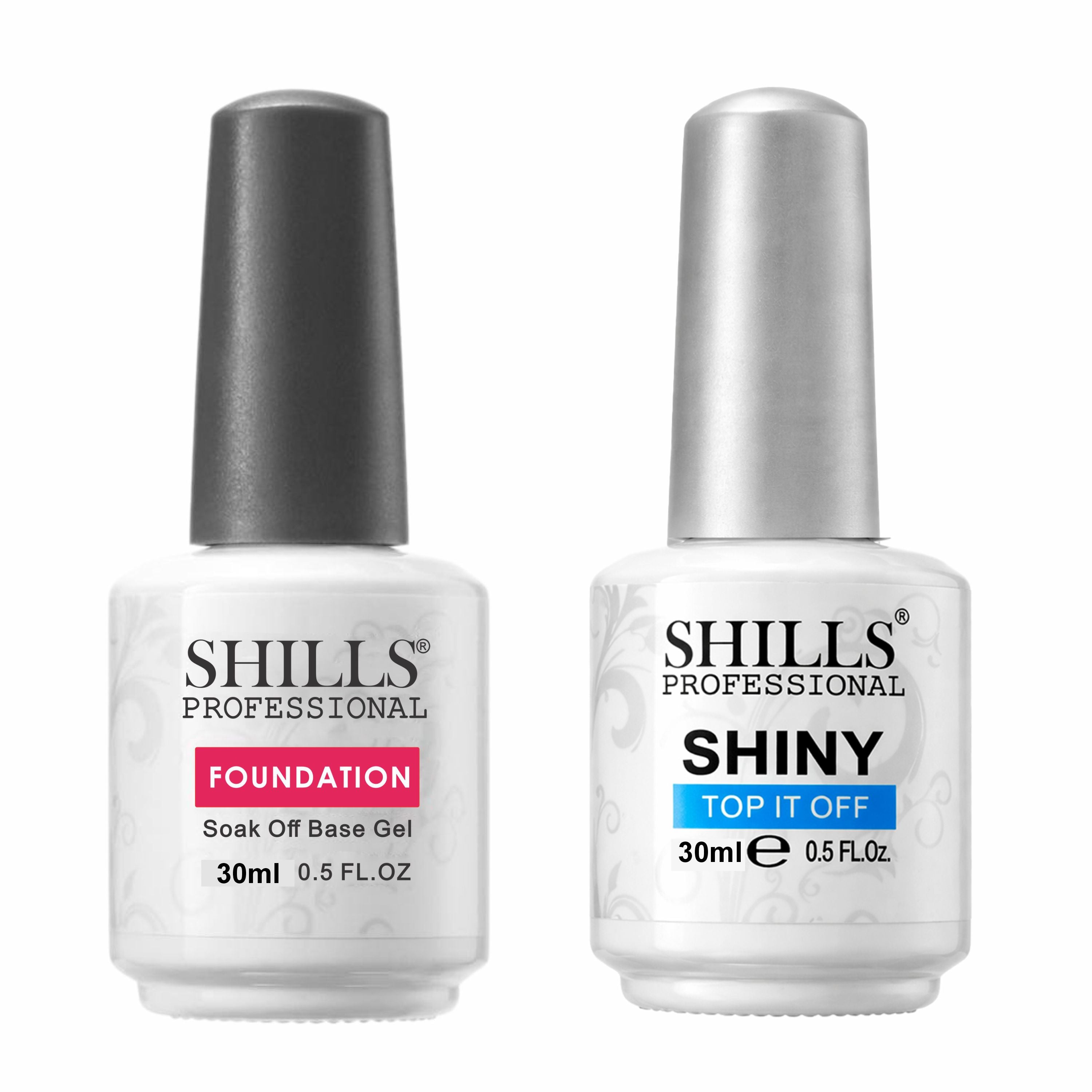 Nail Base Coat and Top Shine Coat Combo 30ML