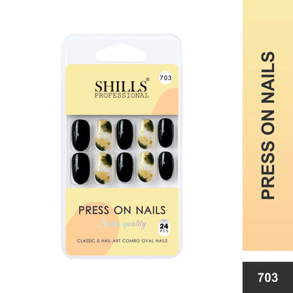 Pure And Nail Art Combo(SPN699-SPN707) - Shills Professional