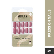 Glossy Solid Color Nails Square(SPN553-SPN578) - Shills Professional