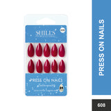 Glossy Solid Color Nails Sharp Almond(SPN605-SPN630)