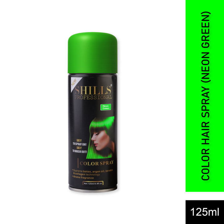 Color Hair Spray-Neon Green NGRN