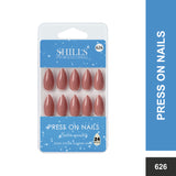 Glossy Solid Color Nails Sharp Almond(SPN605-SPN630)