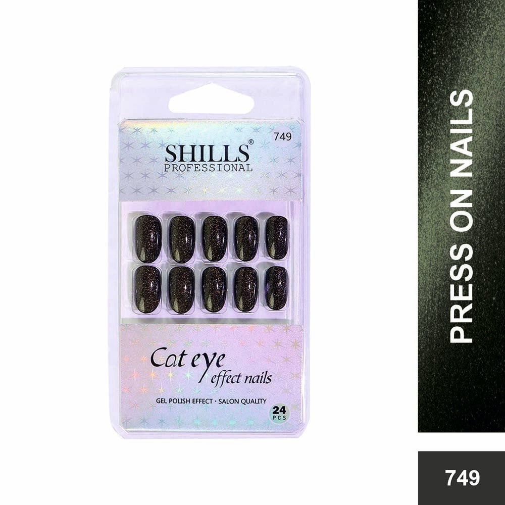 Press On Cat Eye Effect Nails( SPN747-SPN-752)