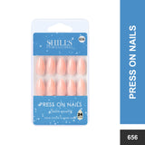 Glossy Solid Color Nails Sharp Almond(SPN631-SPN656) - Shills Professional