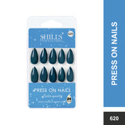 Glossy Solid Color Nails Sharp Almond(SPN605-SPN630)